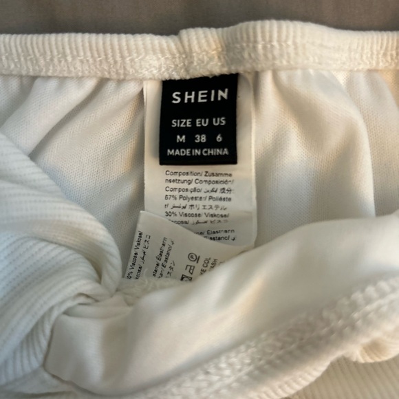 White Two Piece Set - Picture 2 of 2